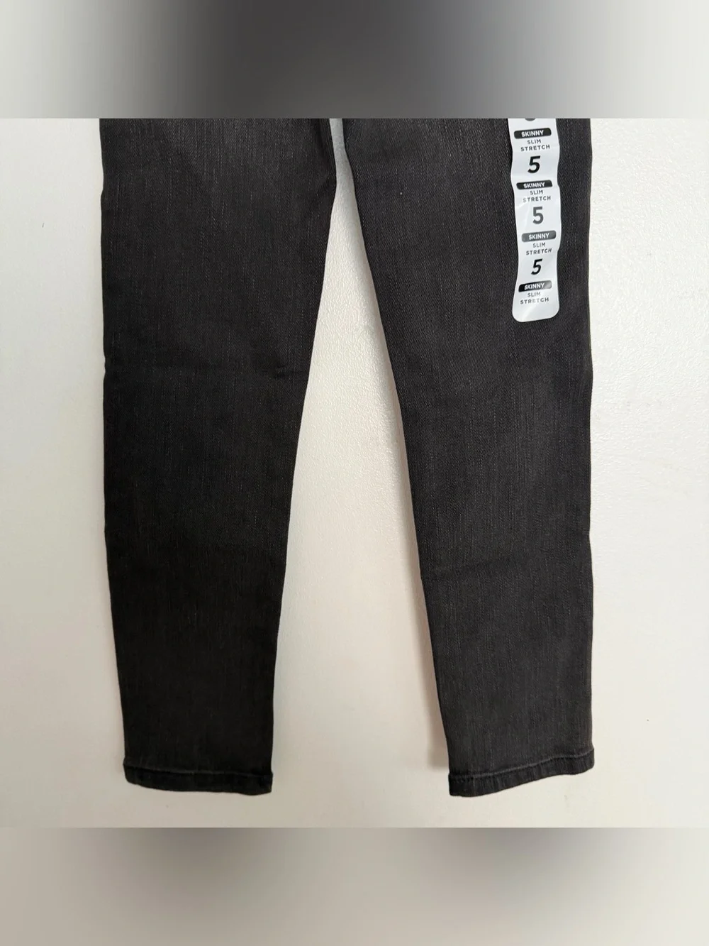 Girls’ The Children’s Place Skinny Stretch Jeans Black Size 5